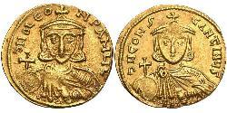 1 Solidus Візантійська імперія (330-1453) Золото Лев III Ісавр (685-741)
