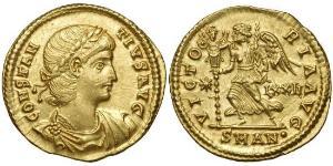 1 Solidus Римская империя (27BC-395) Золото Констанций II (317 - 361)