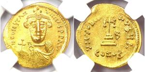 1 Solidus 拜占庭帝国 金 君士坦斯二世