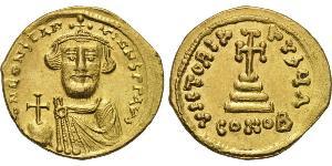 1 Solidus 拜占庭帝国 金 君士坦斯二世