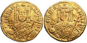 1 Solidus 拜占庭帝国 金 Irene Sarantapechaina (752-803)