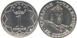 1 Somoni Tadschikistan (1991 - ) Kupfer/Nickel 