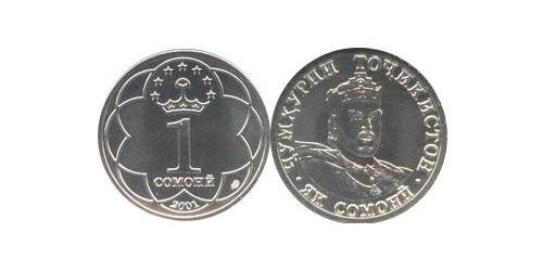 1 Somoni Tadschikistan (1991 - ) Kupfer/Nickel 