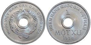 1 Sou Vietnam Alluminio 