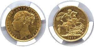 1 Sovereign Australia (1788 - 1939) Gold Victoria (1819 - 1901)