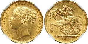 1 Sovereign Australia (1788 - 1939) Gold Victoria (1819 - 1901)