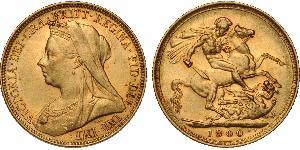 1 Sovereign Australia (1788 - 1939) Gold Victoria (1819 - 1901)