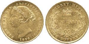 1 Sovereign Australia (1788 - 1939) Gold Victoria (1819 - 1901)