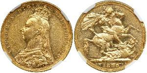 1 Sovereign Australia (1788 - 1939) Gold Victoria (1819 - 1901)