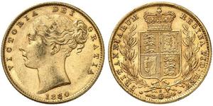 1 Sovereign Australia (1788 - 1939) Gold Victoria (1819 - 1901)