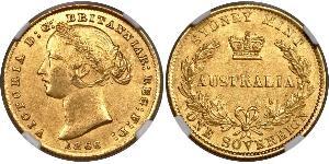 1 Sovereign Australia (1788 - 1939) Gold Victoria (1819 - 1901)