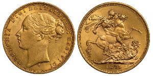 1 Sovereign Australia (1788 - 1939) Gold Victoria (1819 - 1901)