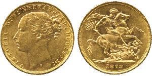 1 Sovereign Australia (1788 - 1939) Gold Victoria (1819 - 1901)