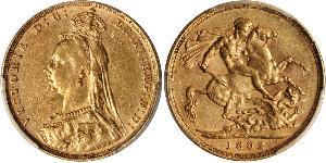 1 Sovereign Australia (1788 - 1939) Gold Victoria (1819 - 1901)