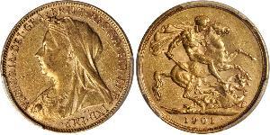 1 Sovereign Australia (1788 - 1939) Gold Victoria (1819 - 1901)