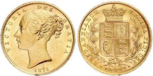 1 Sovereign Australia (1788 - 1939) Gold Victoria (1819 - 1901)