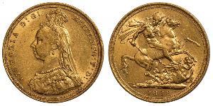 1 Sovereign Australia (1788 - 1939) Gold Victoria (1819 - 1901)