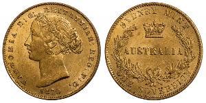 1 Sovereign Australia (1788 - 1939) Gold Victoria (1819 - 1901)