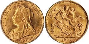 1 Sovereign Australia (1788 - 1939) Gold Victoria (1819 - 1901)