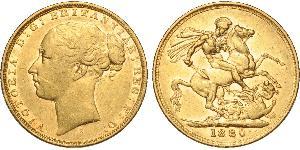 1 Sovereign Australia (1788 - 1939) Gold Victoria (1819 - 1901)