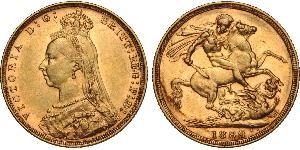 1 Sovereign Australia (1788 - 1939) Gold Victoria (1819 - 1901)