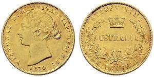 1 Sovereign Australia (1788 - 1939) Gold Victoria (1819 - 1901)