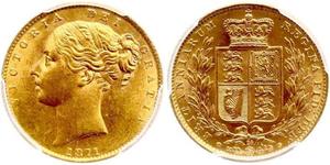 1 Sovereign Australia (1788 - 1939) Gold Victoria (1819 - 1901)