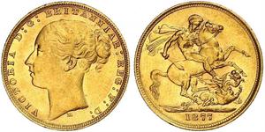 1 Sovereign Australia (1788 - 1939) Gold Victoria (1819 - 1901)