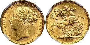 1 Sovereign Australia (1788 - 1939) Gold Victoria (1819 - 1901)