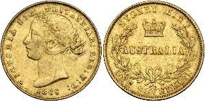 1 Sovereign Australia (1788 - 1939) Gold Victoria (1819 - 1901)