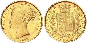 1 Sovereign Australia (1788 - 1939) Gold Victoria (1819 - 1901)