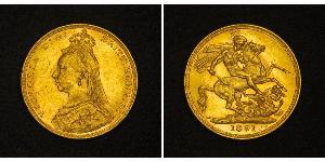 1 Sovereign Australia (1788 - 1939) Gold Victoria (1819 - 1901)