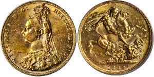 1 Sovereign Australia (1788 - 1939) Gold Victoria (1819 - 1901)