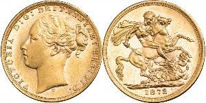 1 Sovereign Australia (1788 - 1939) Gold Victoria (1819 - 1901)