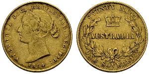 1 Sovereign Australia (1788 - 1939) Gold Victoria (1819 - 1901)