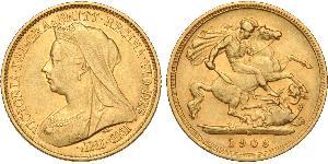 1 Sovereign Australia (1788 - 1939) Gold Victoria (1819 - 1901)