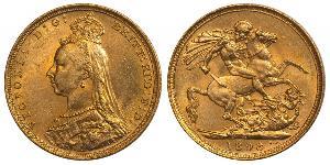 1 Sovereign Australia (1788 - 1939) Gold Victoria (1819 - 1901)