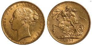 1 Sovereign Australia (1788 - 1939) Gold Victoria (1819 - 1901)