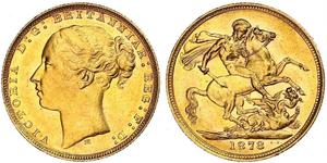 1 Sovereign Australia (1788 - 1939) Gold Victoria (1819 - 1901)