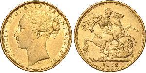 1 Sovereign Australia (1788 - 1939) Gold Victoria (1819 - 1901)