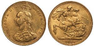 1 Sovereign Australia (1788 - 1939) Gold Victoria (1819 - 1901)