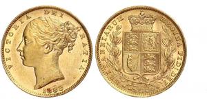 1 Sovereign Australia (1788 - 1939) Gold Victoria (1819 - 1901)