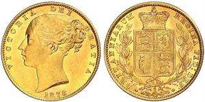 1 Sovereign Australia (1788 - 1939) Gold Victoria (1819 - 1901)
