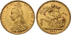 1 Sovereign Australia (1788 - 1939) Gold Victoria (1819 - 1901)