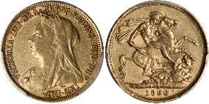 1 Sovereign Australia (1788 - 1939) Gold Victoria (1819 - 1901)