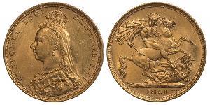 1 Sovereign Australia (1788 - 1939) Gold Victoria (1819 - 1901)