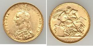 1 Sovereign Australia (1788 - 1939) Gold Victoria (1819 - 1901)