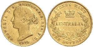 1 Sovereign Australia (1788 - 1939) Gold Victoria (1819 - 1901)