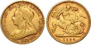 1 Sovereign Australia (1788 - 1939) Gold Victoria (1819 - 1901)