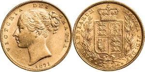 1 Sovereign Australia (1788 - 1939) Gold Victoria (1819 - 1901)